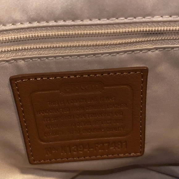 Coach Vintage Taylor Brown Leather Flap Bag - Picture 8 of 9